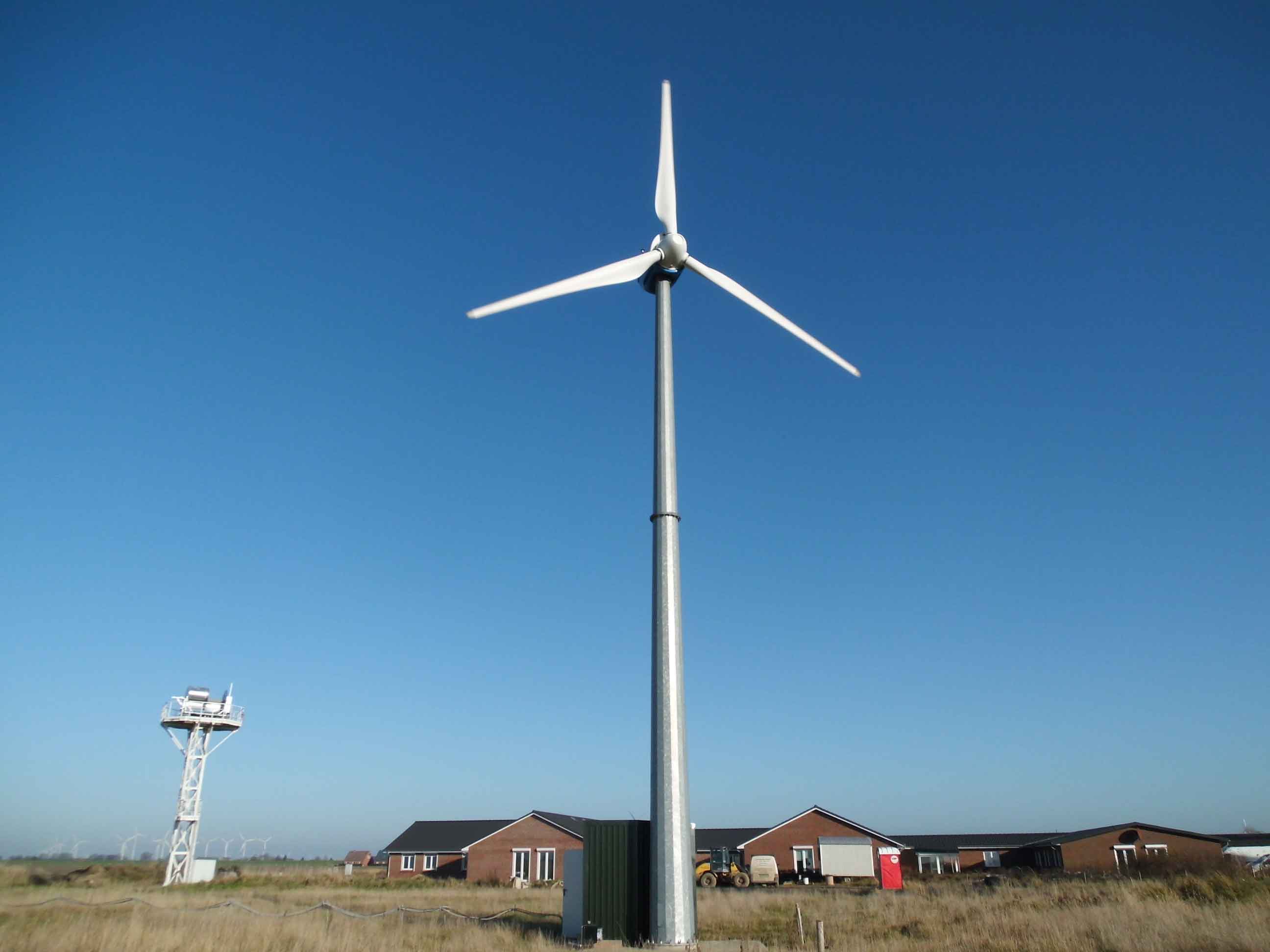 horizontale Windanlagen mit 10kW, 15kW, 30kW, 50kW Windr&auml;der, Windenergieanlage