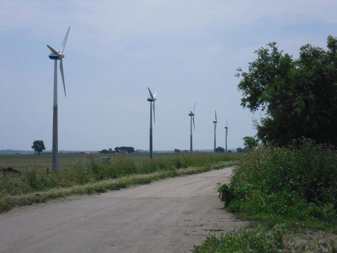 horizontales Windrad mit 10kW, 20kW, 40kW Windr&auml;der, Windenergieanlage